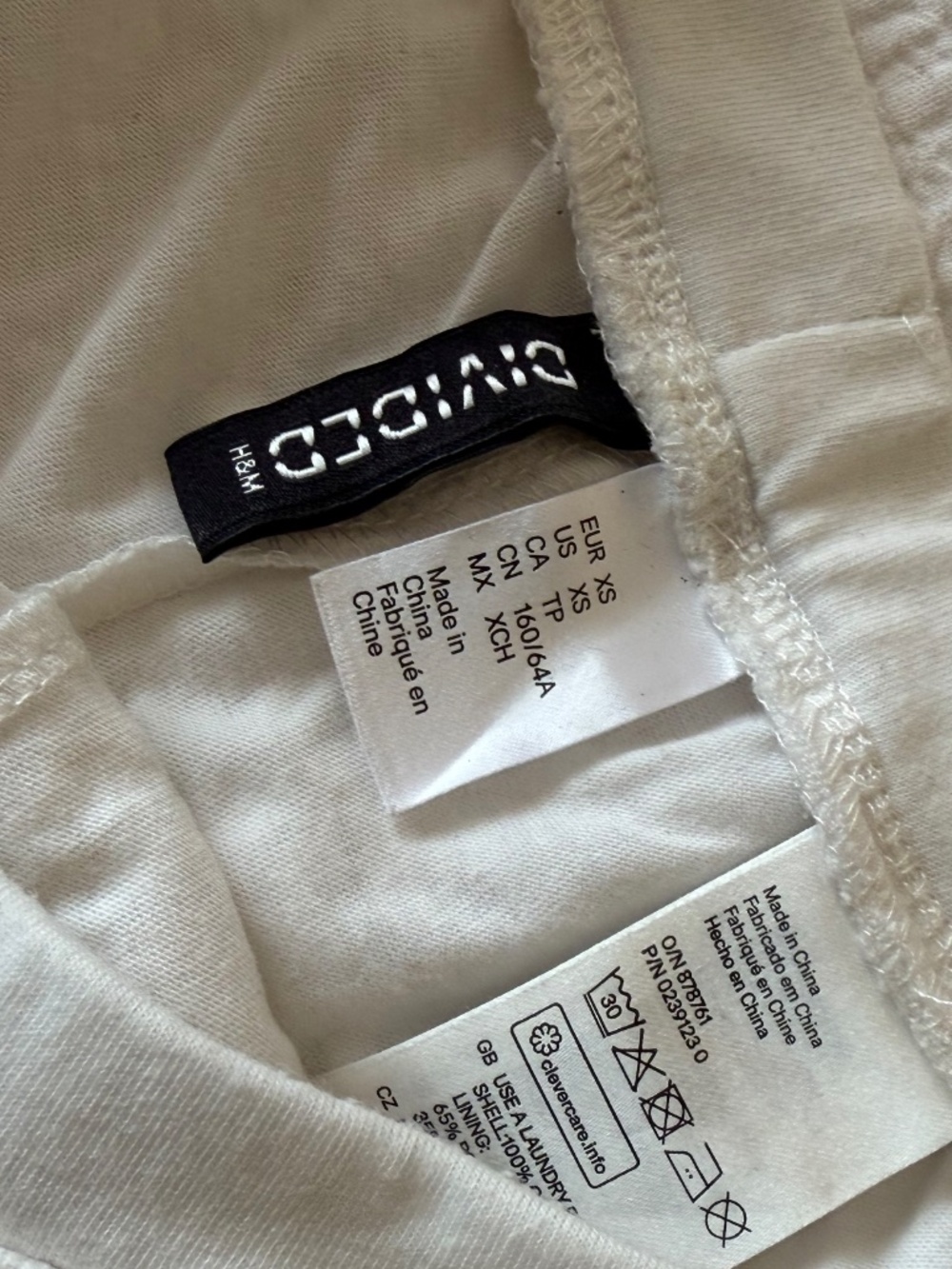 H&M Divided White Lace Shorts - XS - Picture 3 of 5